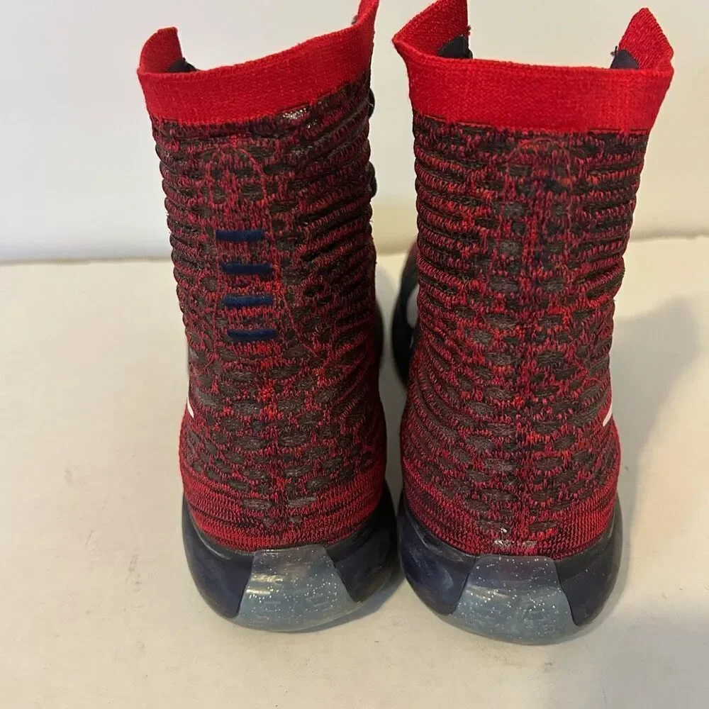 Nike Kobe 10 Elite High American Red Blue Basketball Shoes Mens 8 718763-614